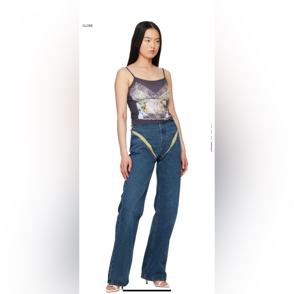 Y/PROJECT Cut out Jeans - Picture 4 of 11